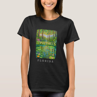 Zephyrhills Florida FL Natural Springs Splendor SD T-shirt