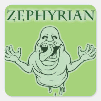 Zephyrian SLIME Vierkante Sticker