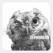 Zephyrian Uil Stickers (Voorkant)