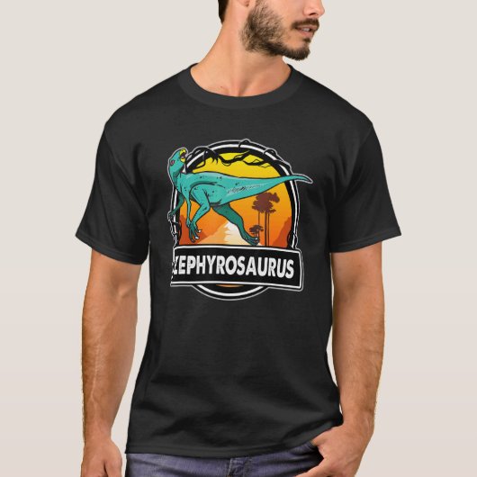 Zephyrosaurus Dinosaur Prehistorische Dinosauriërs T-shirt (Voorkant)