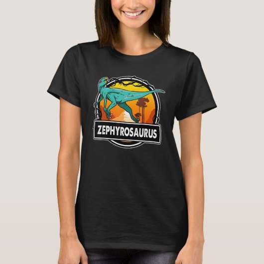 Zephyrosaurus Dinosaur Prehistorische dinosaurusse T-shirt (Voorkant)