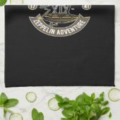 zeppelin adventure theedoek (Gevouwen)