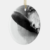 Zeppelin Burning Keramisch Ornament (Rechts)