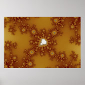 Zeppelin - Fractal Art Poster (Voorkant)