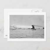 Zeppelin Garage, 1908 Briefkaart (Voorkant / Achterkant)