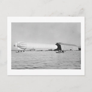 Zeppelin Garage, 1908 Briefkaart