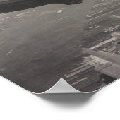 zeppelin over Manhattan Poster (Hoek)