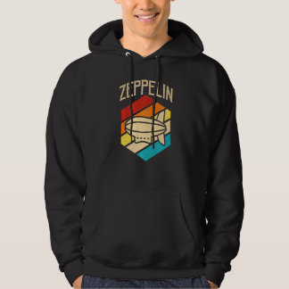 Zeppelin Retro Vintage Zonsondergang 70s 80s Gedis Hoodie