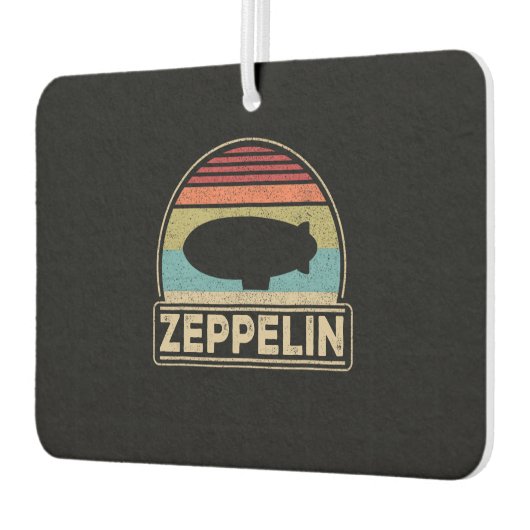 Zeppelin  Retro Zeppelin Shirt Luchtverfrisser (Links)