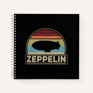 Zeppelin Retro Zeppelin Shirt Notitieboek