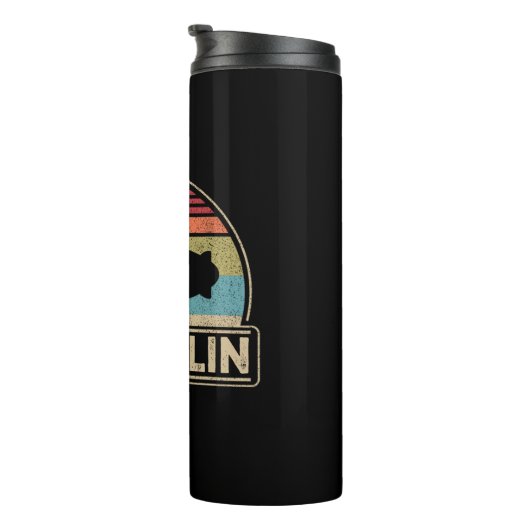 Zeppelin Retro Zeppelin Shirt Thermosbeker (Geroteerd rechts)