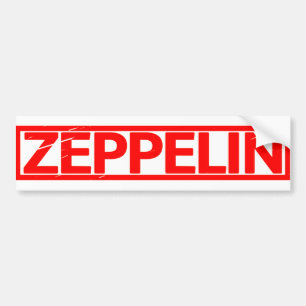 Zeppelin Stempel Bumpersticker