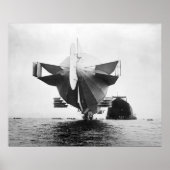 Zeppelin Stern: 1908 Poster (Voorkant)