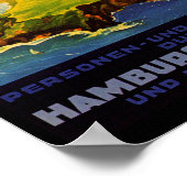 Zeppelin Trips ~ Over Zee en Land Poster (Hoek)