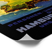 Zeppelin Trips ~ Over Zee en Land Poster (Hoek)