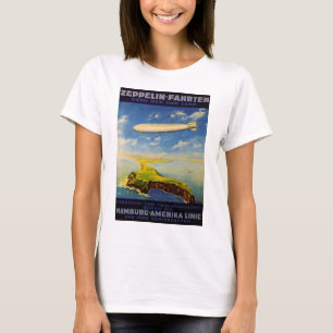 Zeppelin Trips ~ Over Zee en Land T-shirt