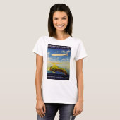 Zeppelin Trips ~ Over Zee en Land T-shirt (Voorkant volledig)