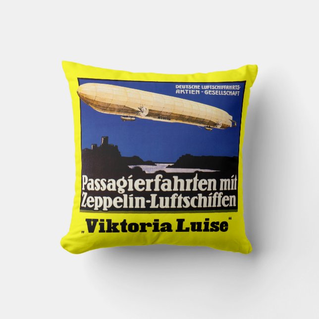 Zeppelin Viktoria Luise Kussen (Voorkant)