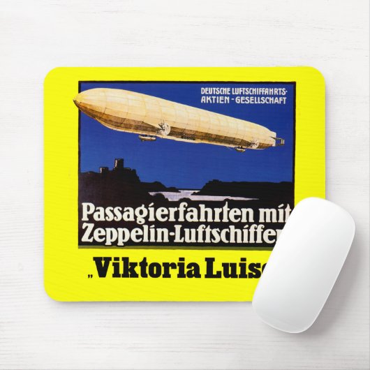 Zeppelin Viktoria Luise Muismat (Met muis)