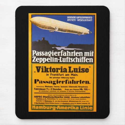 Zeppelin Viktoria Luise Muismat (Voorkant)