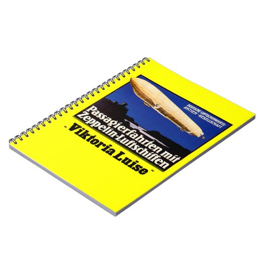 Zeppelin Viktoria Luise Notitieboek (Linkerzijde)