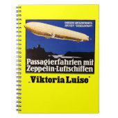 Zeppelin Viktoria Luise Notitieboek (Voorkant)