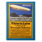  Zeppelin Viktoria Luise Notitieboek (Voorkant)