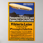 Zeppelin Viktoria Luise Poster (Voorkant)