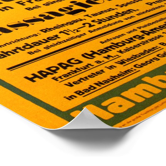 Zeppelin Viktoria Luise Poster (Hoek)