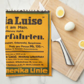  Zeppelin Viktoria Luise Theedoek (Quarter Fold)
