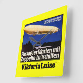 Zeppelin Viktoria Luise Vierkante Klok (Hoek)
