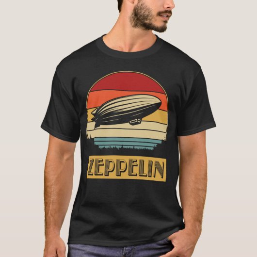Zeppelin Vintage gift retro T-shirt (Voorkant)