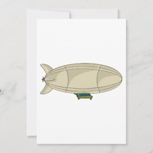 Zeppelin-vliegtransport Kaart (Voorkant)