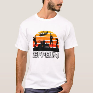 Zeppelin  zonsondergang t-shirt