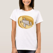 Zeppelinauto T-shirt (Voorkant)