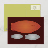 Zeppelins Briefkaart (Voorkant / Achterkant)
