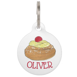 ZEPPOLE Italy Fried Dough Pastry Bakery Foodie Huisdierpenning