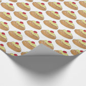 Zeppole Litty Italië Bakkerij Gebakken deeg Cadeaupapier (Hoek)