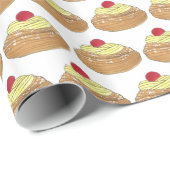 Zeppole Litty Italië Bakkerij Gebakken deeg Cadeaupapier (Rol Hoek)