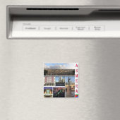 zER003 ASMARA, Mosaic, Eritrea, Africa, Fridge Magneet (Insitu (Vaatwasser))