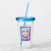 Zer0 Fab-U-Las Acryltumbler Acryl Drinkbeker (Achterkant)
