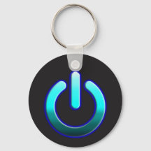 Zer0 Power Button Sleutelhanger