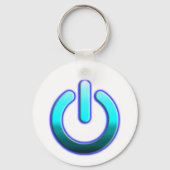 Zer0 Power Button Sleutelhanger (Voorkant)
