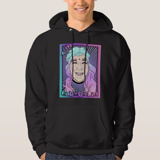 Zer0's Fab-U-Las Mannen vol zoete overhemden Hoodie (Voorkant)