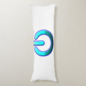 Zer0's Macht Lichaamskussen (Voorkant Verticaal)