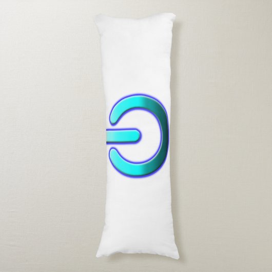 Zer0's Macht Lichaamskussen (Voorkant Verticaal)