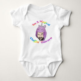 Zer0's Magical Fluffin Unicorn Baby Bodysuit-pak Romper