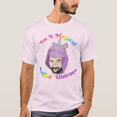 Zer0's Magical Fluffin Unicorn Basic T-Shirt (Voorkant)