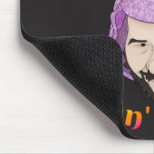 Zer0's Magical Fluffin Unicorn Mousepad Muismat (Hoek)
