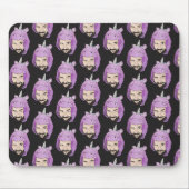 Zer0's Magical Fluffin Unicorn Mousepad Muismat (Voorkant)